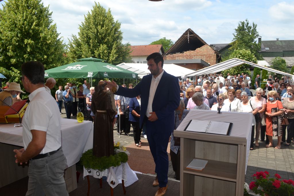 Župan Ivan Celjak je u nedjelju, 13. lipnja 2021. godine, nazočio misnom slavlju u Odri