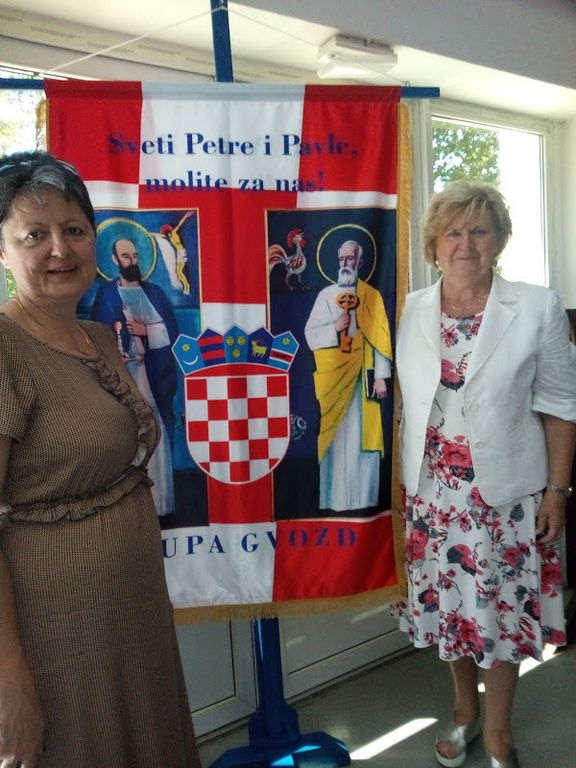 Izaslanica župana Ivanka Roksandić je u nedjelju, 27. lipnja 2021. godine, sudjelovala u svečanoj proslavi patrona Župe sv. Petra i Pavla Gvozd.