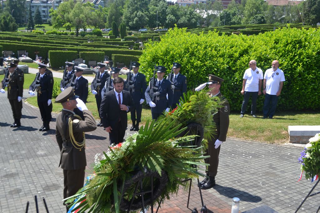  Župan Ivan Celjak je, kao izaslanik predsjednika Hrvatskog sabora Gordana Jandrokovića, u subotu, 12. lipnja 2021. godine, nazočio obilježavanju ustrojavanja prve dragovoljačke postrojbe u Domovinskom ratu, 57. samostalnog bataljuna ZNG. 