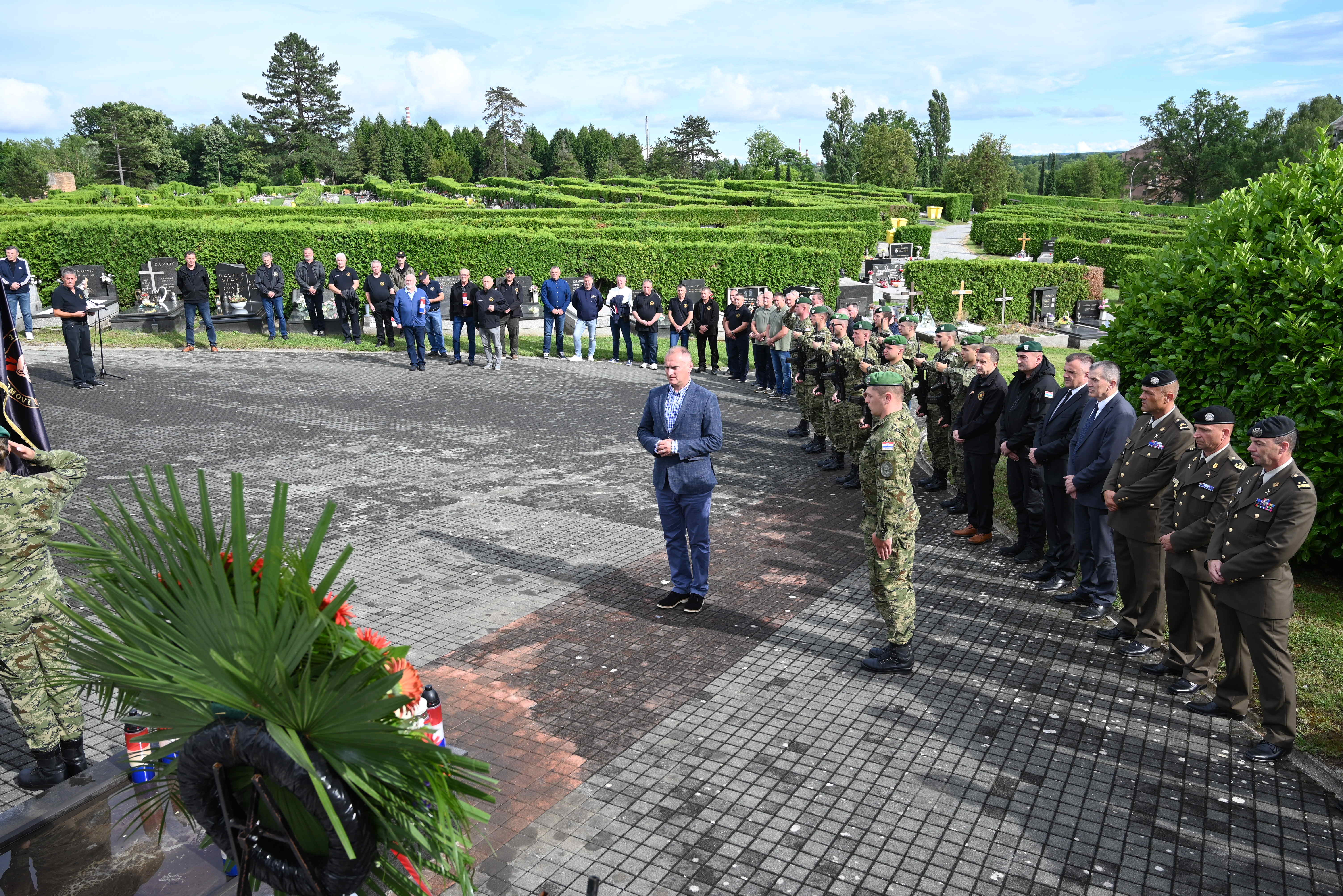 Zamjenik župana Mihael Jurić je sudjelovao u obilježavanju 33. obljetnice ustrojavanja 2. pješačke bojne „Banijska oluja“ 2. A brigade ZNG RH – 2. gardijske brigade „Grom“.
