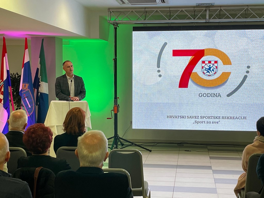 U četvrtak, 8. studenoga 2022. Hrvatski savez sportske rekreacije „Sport za sve“ organizirao je svečanost kojom je obilježena 70. obljetnica njegova  osnutka.