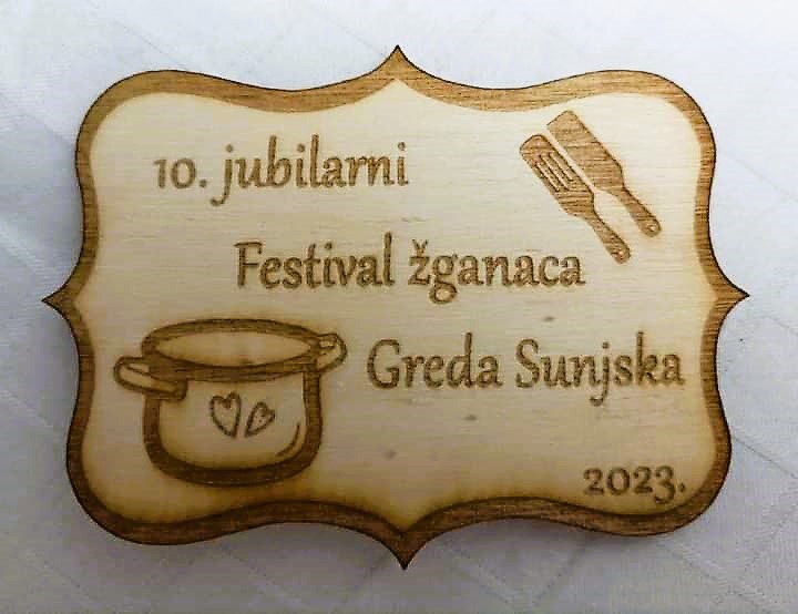 U subotu, 27. svibnja 2023. godine u Gredi Sunjskoj je održan 10. jubilarni festival žganaca kojeg je nazočila pročelnica UO za poljoprivredu, ruralni razvoj, zaštitu okoliša i prirode Anita Sinjeri Ibrišević.  Na festivalu kojeg je organizirao KUD-a "Seljačka sloga" Greda Sunjska, ekipe su kuhale žgance, a na štandovima su bile predstavljene razne domaće delicije.