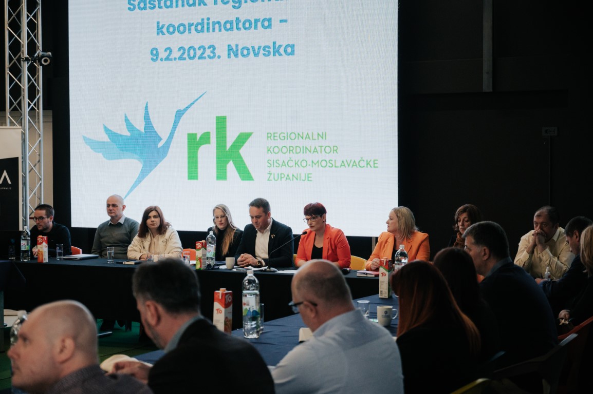 U ponedjeljak, 13. veljače 2023. godine u Novskoj je održan zajednički sastanak svih regionalnih koordinatora koji djeluju na području Hrvatske.