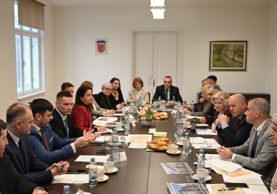 POTPREDSJEDNIK VLADE RH, MINISTAR BRANKO BAČIĆ U RADNOM POSJETU SISKU