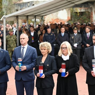 Komemoracija na Trokutu u spomen na 314 poginulih hrvatskih branitelja