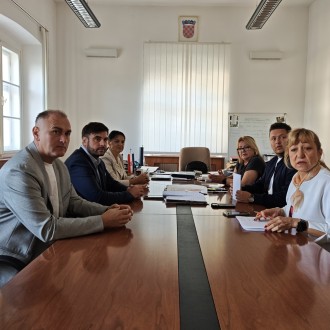 Radni sastanak župana i gradonačelnika Hrvatske Kostajnice 