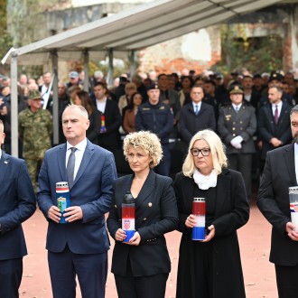 Komemoracija na Trokutu u spomen na 314 poginulih hrvatskih branitelja