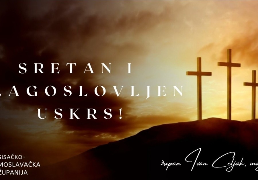 Uskrsna čestitka župana Ivana Celjaka