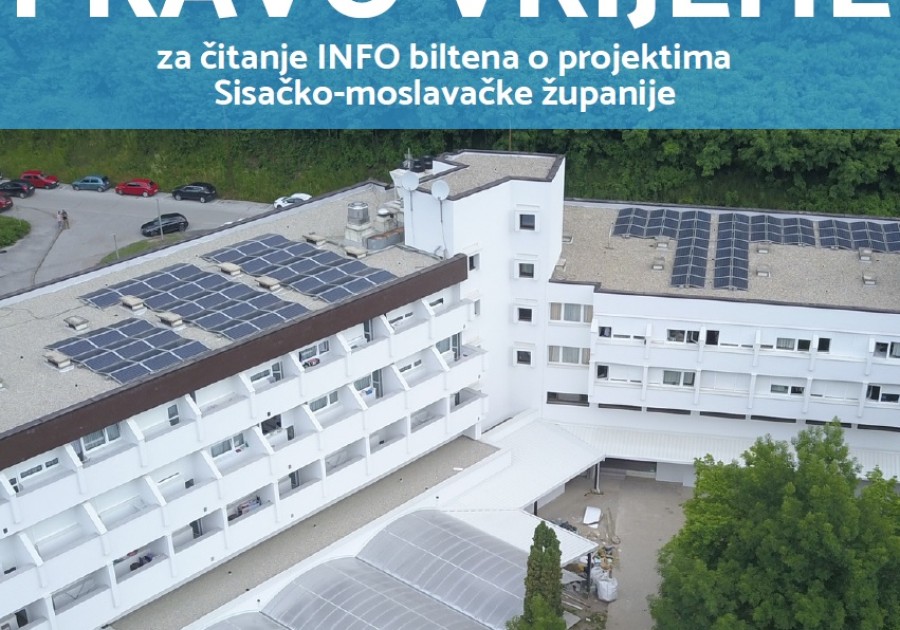 Novi broj INFO biltena Sisačko-moslavačke županije 