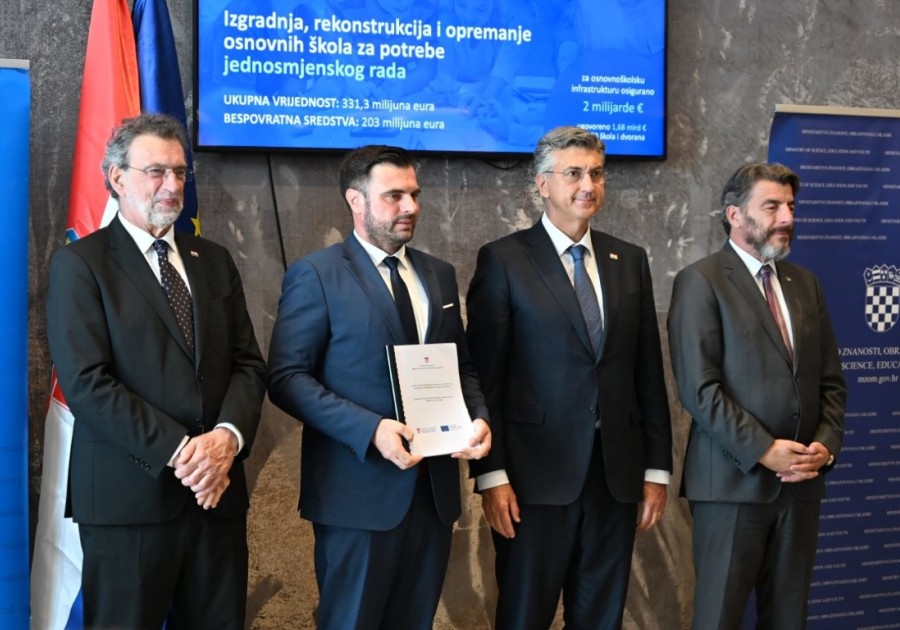 OSIGURANA SREDSTVA ZA IZGRADNJU NOVE ZGRADE PODRUČNE ŠKOLE BROČICE 
