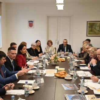 POTPREDSJEDNIK VLADE RH, MINISTAR BRANKO BAČIĆ U RADNOM POSJETU SISKU